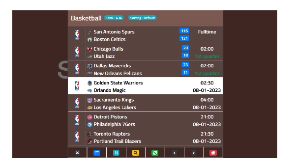 Live Scores, Latest Results
